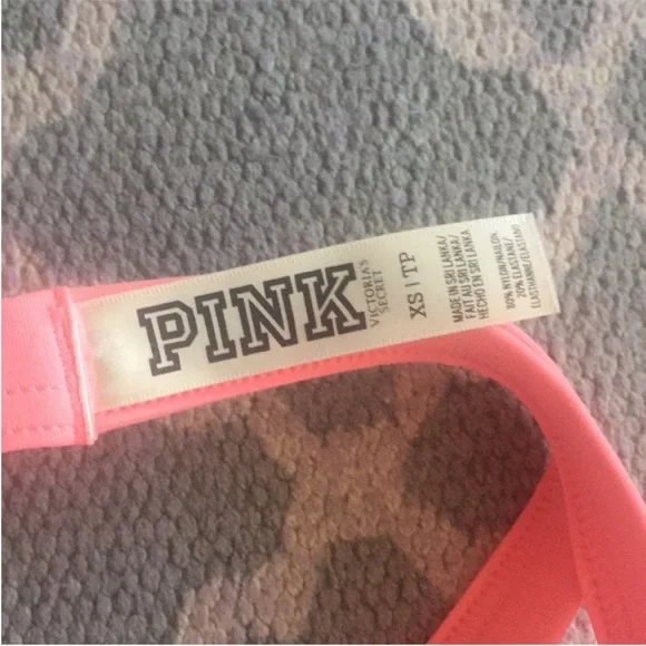 NWT PINK Victoria's Secret Bathing Suit Top Size XS - Picture 5 of 6